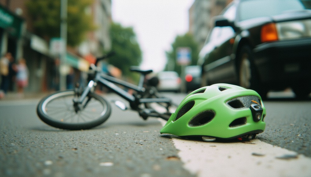 Tragedia na drodze: Rowerzyści w tarapatach przez oślepiające słońce!