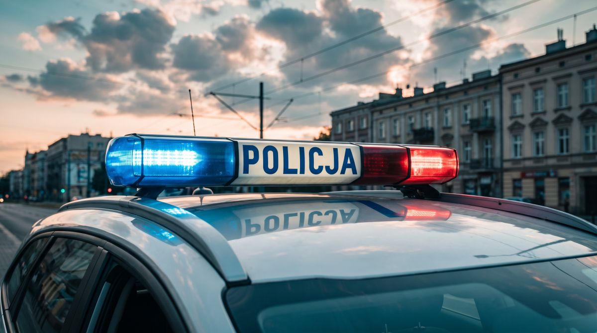 Młody kierowca w rękach policji z narkotykami i alkoholem!