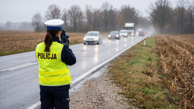 Patrol policji demaskuje kierowcę pod wpływem narkotyków w Polkowicach