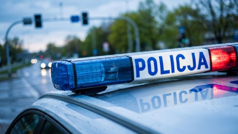 Jechał pod prąd prosto na radiowóz. Miał ponad promil alkoholu