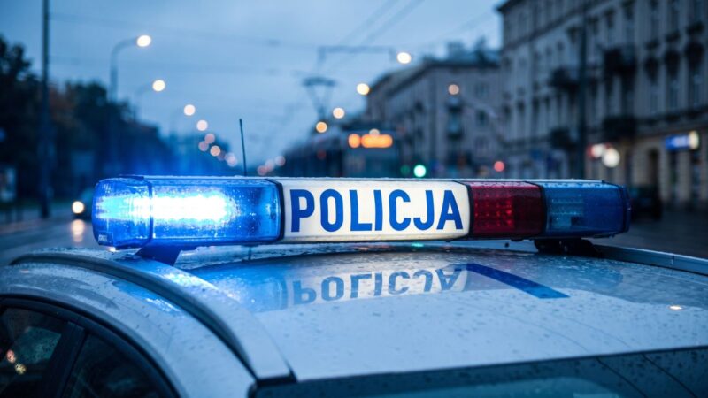 Uciekał przed policją mimo sądowego zakazu. Pościg zakończył na nasypie kolejowym