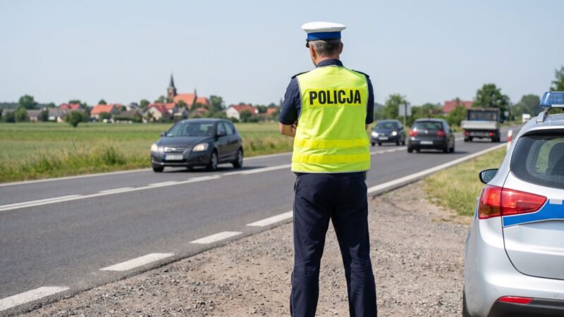 Pijany kierowca w szaleńczym pościgu: 2,5 promila i ucieczka przed policją w Wałbrzychu