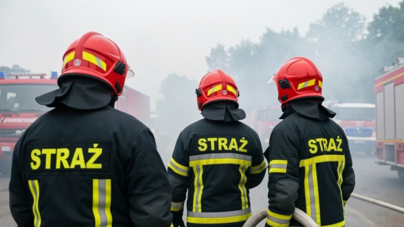 Mężczyzna podpalił sklep w Legnicy – 31-latek aresztowany po niebezpiecznym incydencie