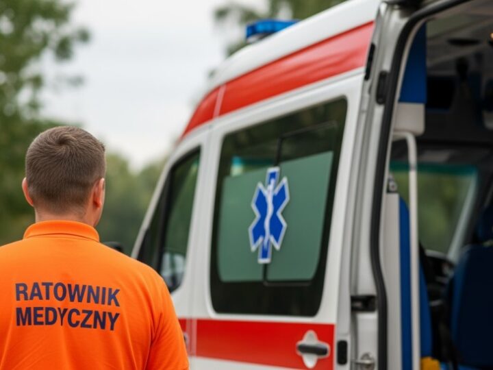 Po służbie zauważył seniora leżącego na rynku. Policjant natychmiast ruszył z pomocą