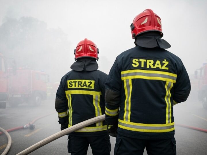 Bohaterska policjantka uratowała mieszkańców przed pożarem!