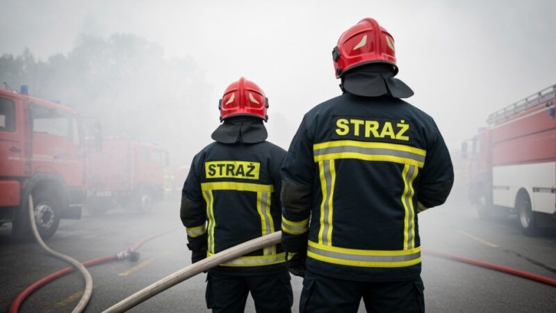 Bohaterska policjantka uratowała mieszkańców przed pożarem!