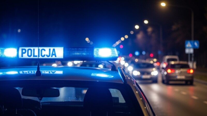 33-latek zatrzymany za kradzież kabli do ładowania aut elektrycznych w Oławie